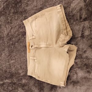 Lightweight joes jean shorts in mushroom color size 29!
